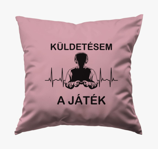 Küldetésem a játék gamer párna...