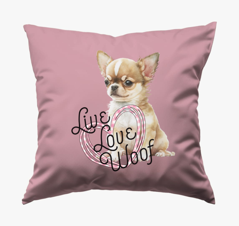 Csivava szivecskés párna