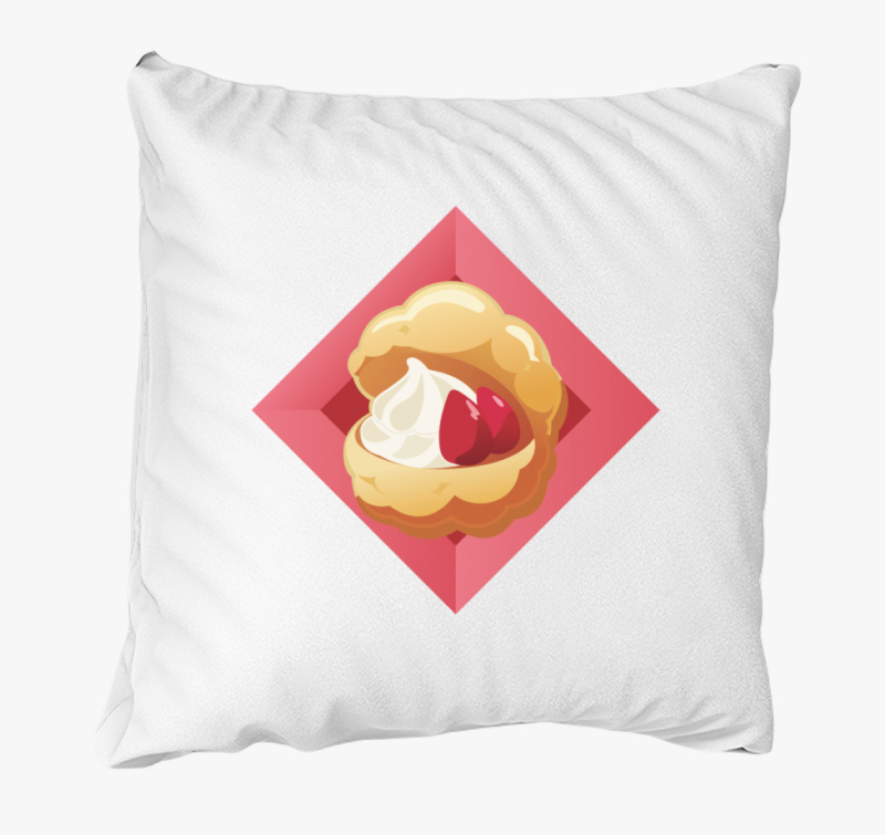 Mashle krémes párna