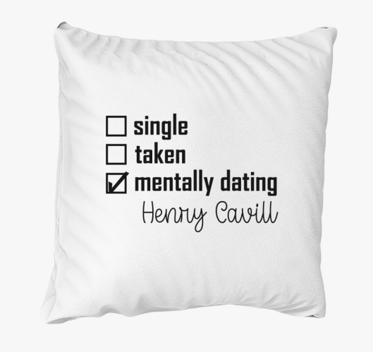 Mentally dating Cavill párna