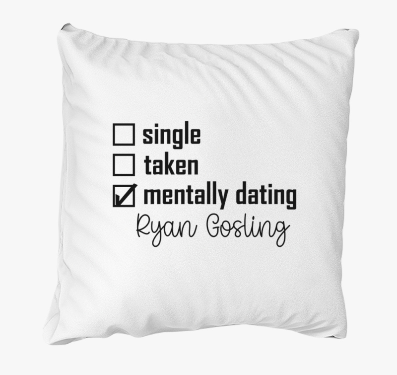 Mentally dating Gosling párna