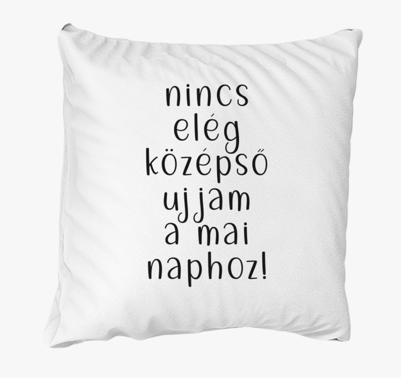 Középső ujj párna