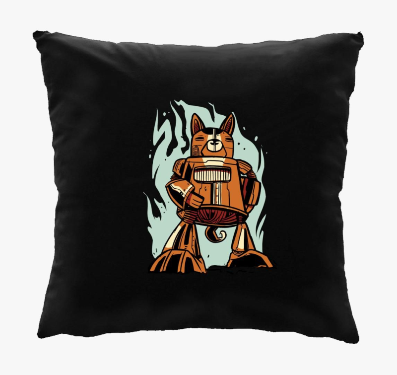 Steampunk macska párna