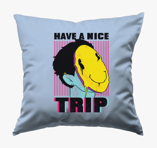 Have a nice trip párna