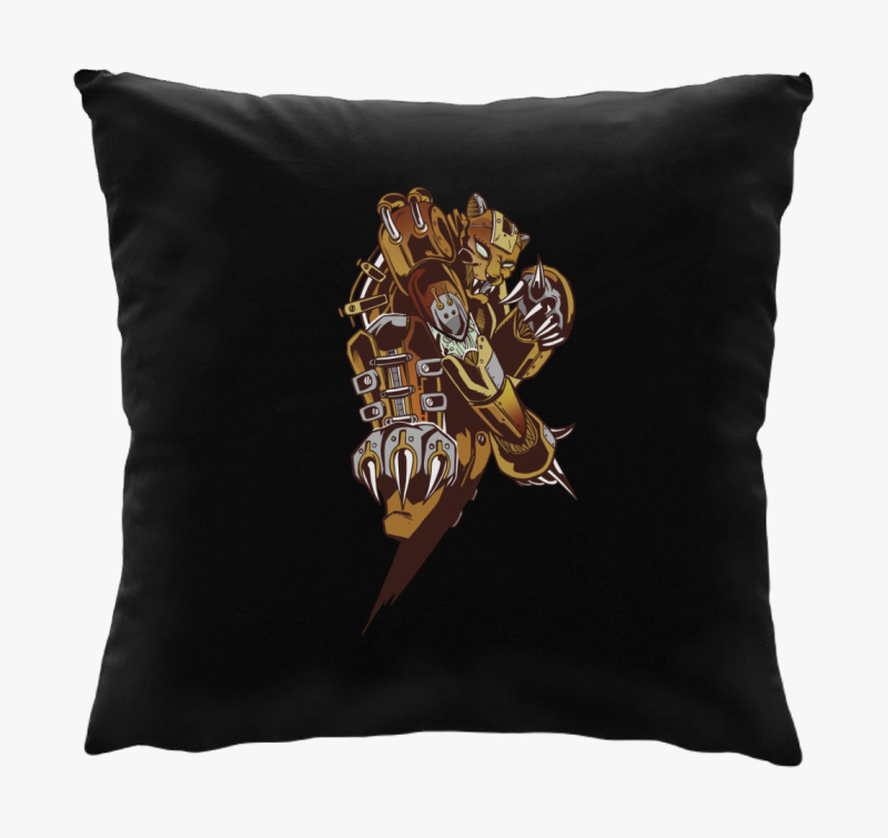 Steampunk medve párna