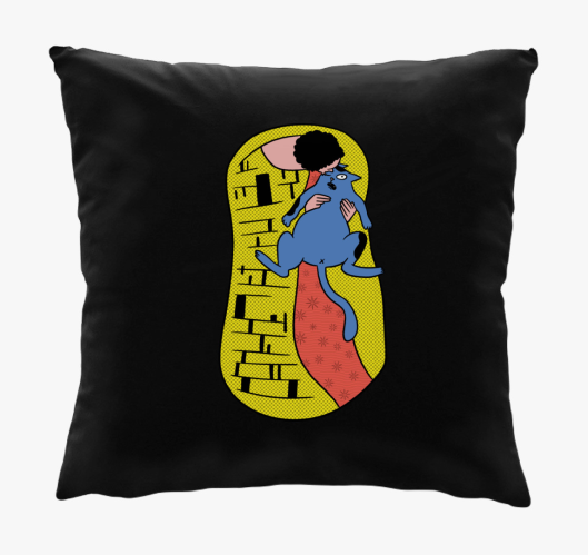 Macska szerető párna