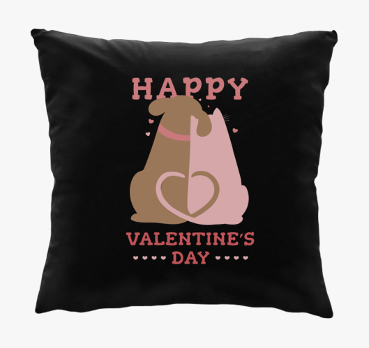 Boldog valentin napot párna