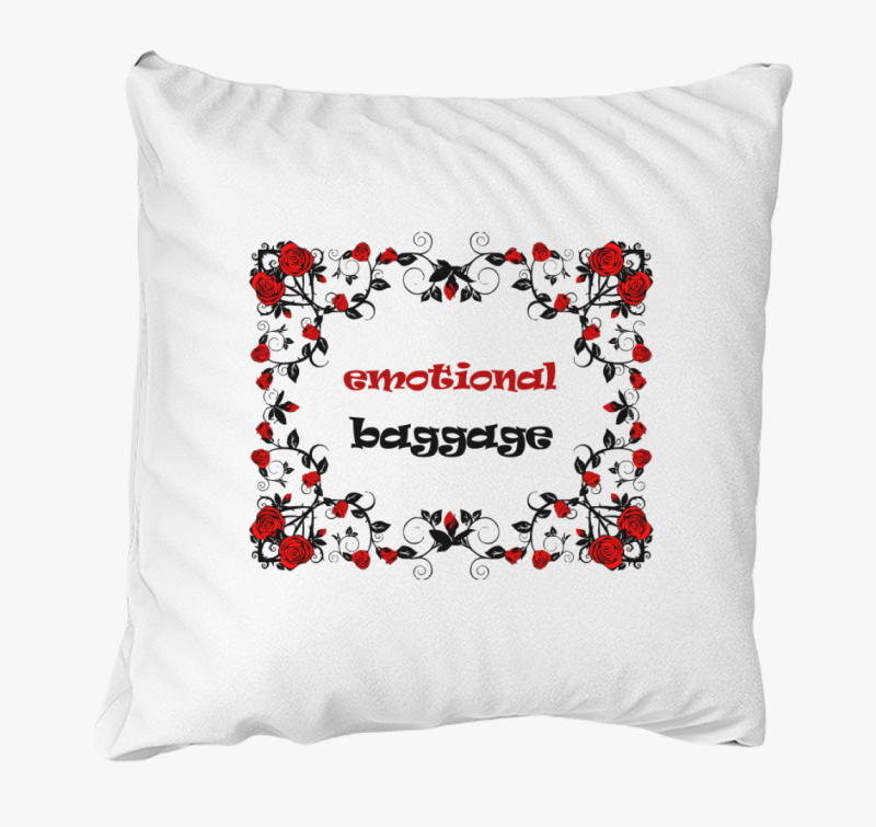 Emotional baggage párna