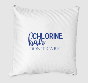chlorine hair kék párna