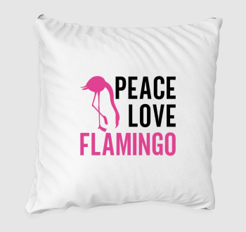 Flamingo peace párna
