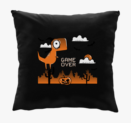 Game Over Halloween párna