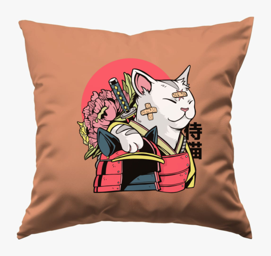 Samurai Cica párna