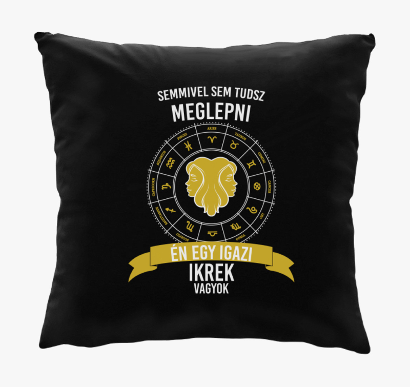 Igazi ikrek vagyok - ikrek horoszkóp párna