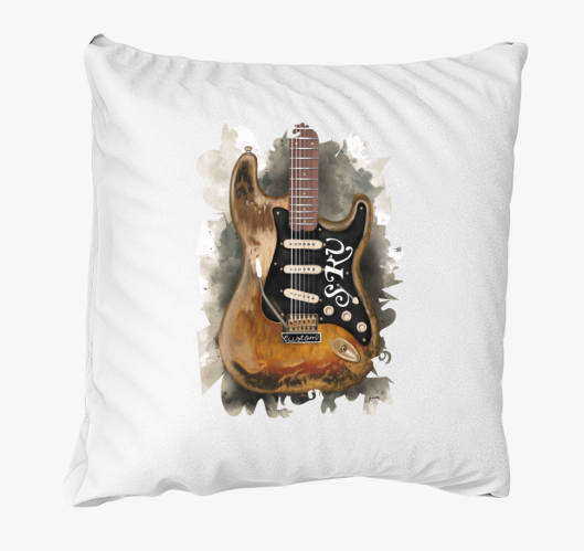 Stevie Ray Vaughan gitár párna...