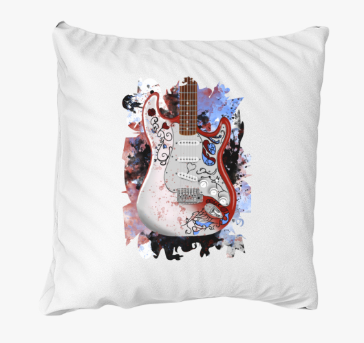 Jimi Hendrix gitár párna