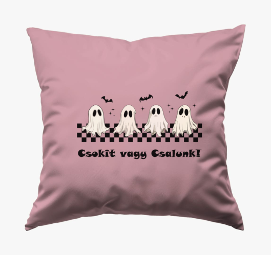 Csokit vagy csalunk párna