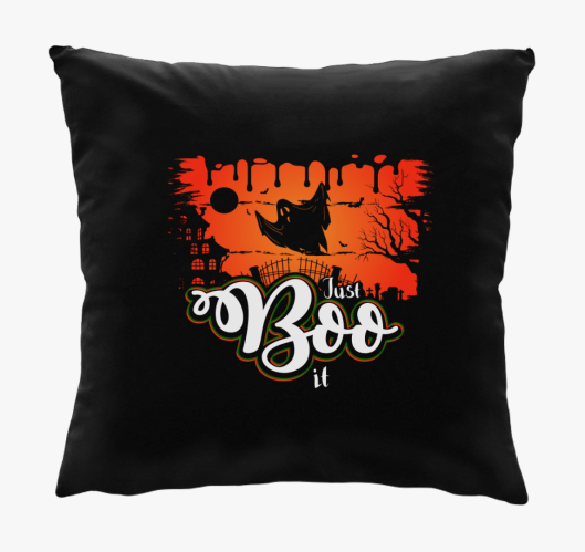Just boo it halloween párna
