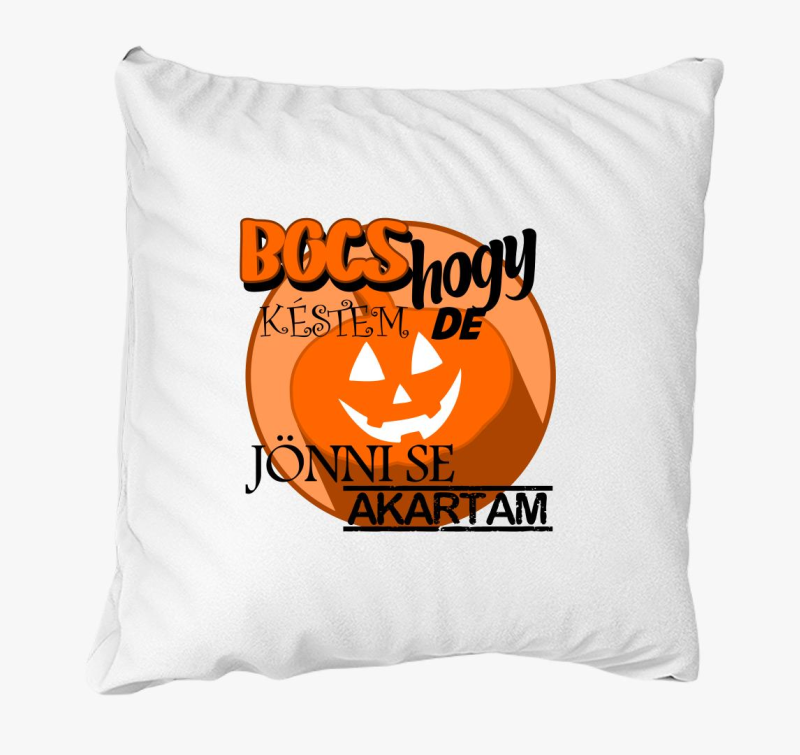 Halloween bocs párna