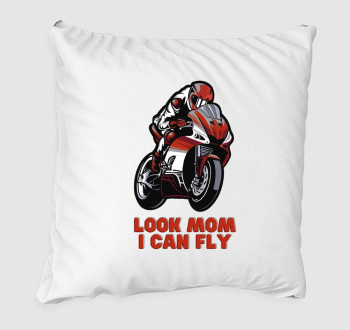 Look Mom, I can fly motoros párna