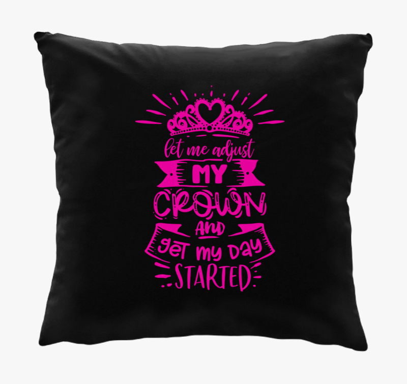 Adjust crown pink párna