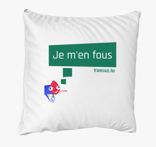 Nem érdekel! színes feliratú p...