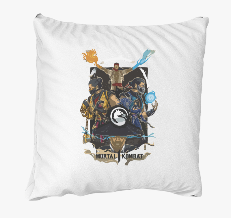 Mortal Kombat 1 characters cover párna