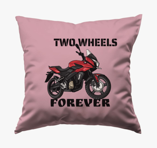 Two Wheels Forever párna
