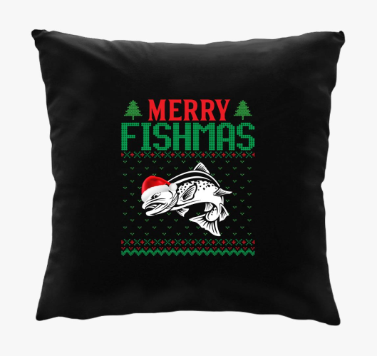 Merry fishmas karácsonyi horgá...