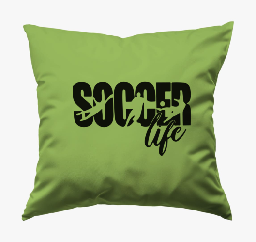 Soccer life párna