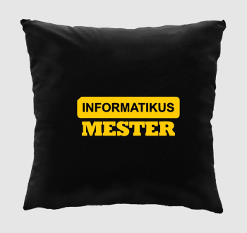 Informatikus mester párna