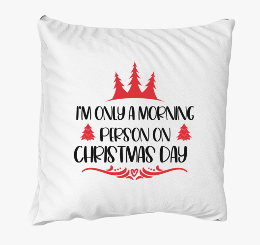 Xmas morning párna