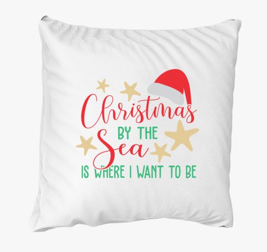 Xmas by the sea párna