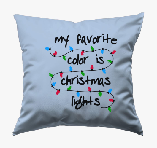 Xmas lights párna
