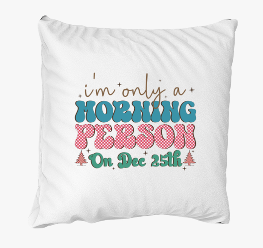 Dec 25 morning párna