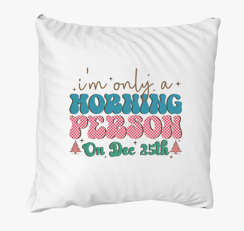 Dec 25 morning párna
