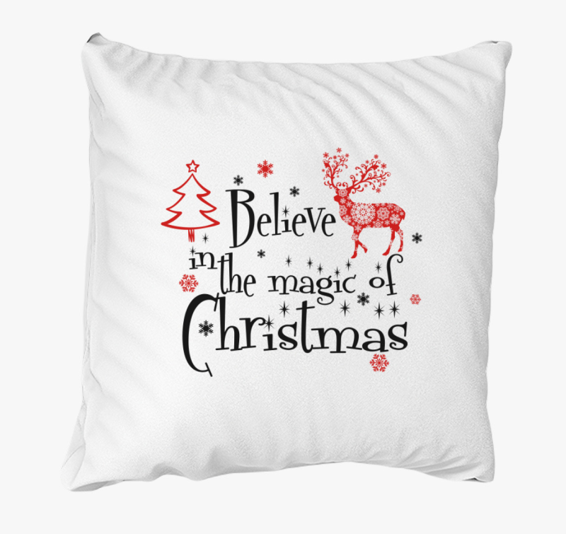 Xmas believe párna