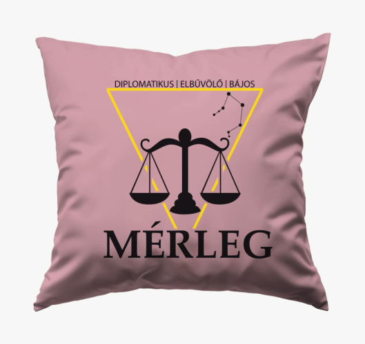 Horoszkóp MÉRLEG párna