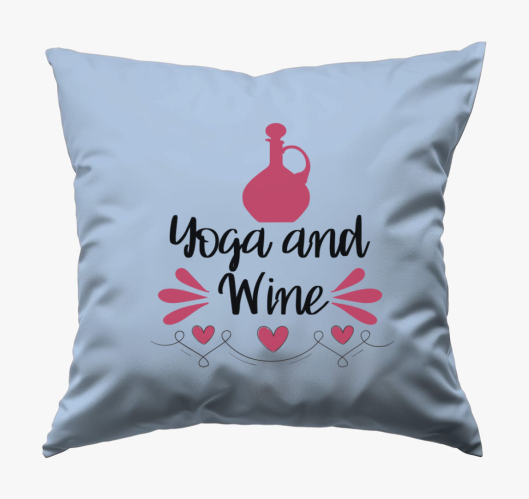 Yoga wine párna