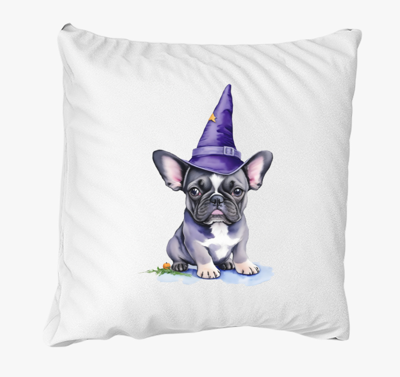 Halloween francia párna