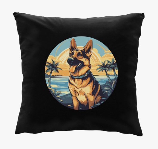 Németjuhász beach párna