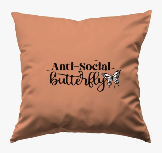 Antisocial butterfly párna