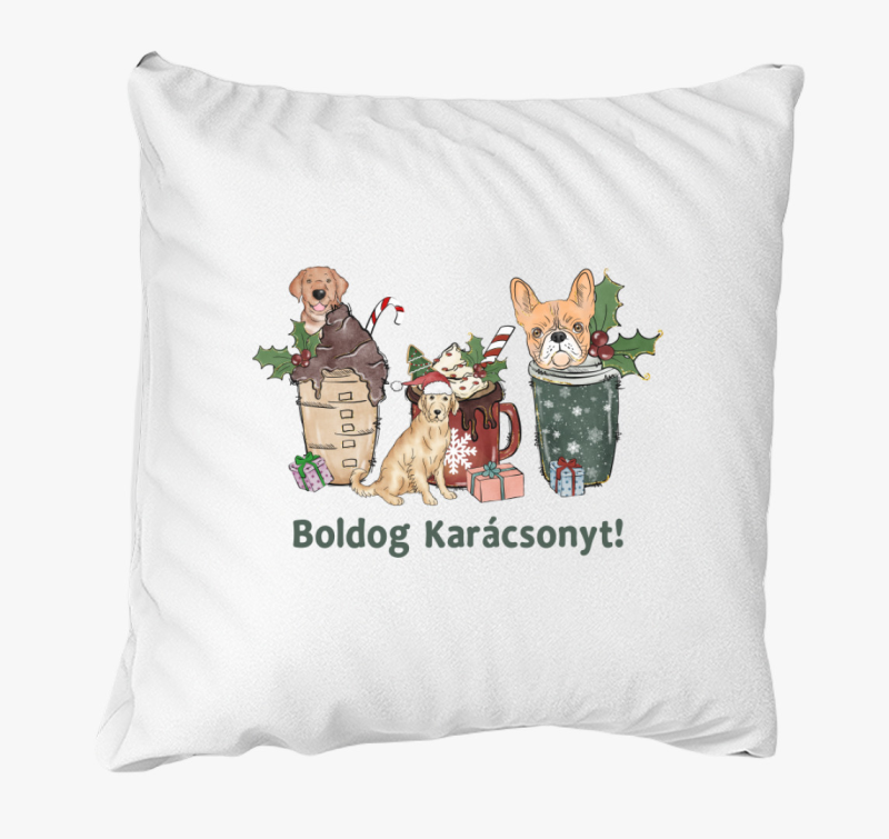 Kutya XMAS párna