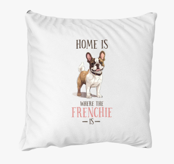 Frenchie home párna