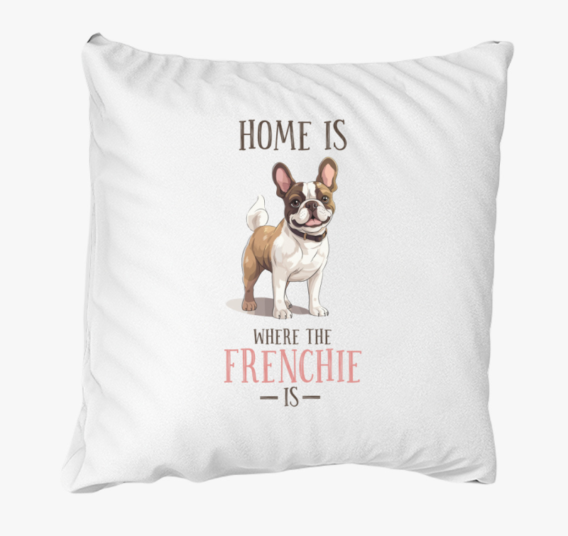 Frenchie home párna