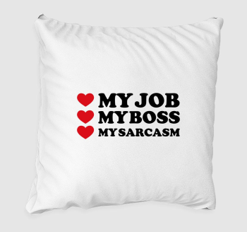 Love job boss párna
