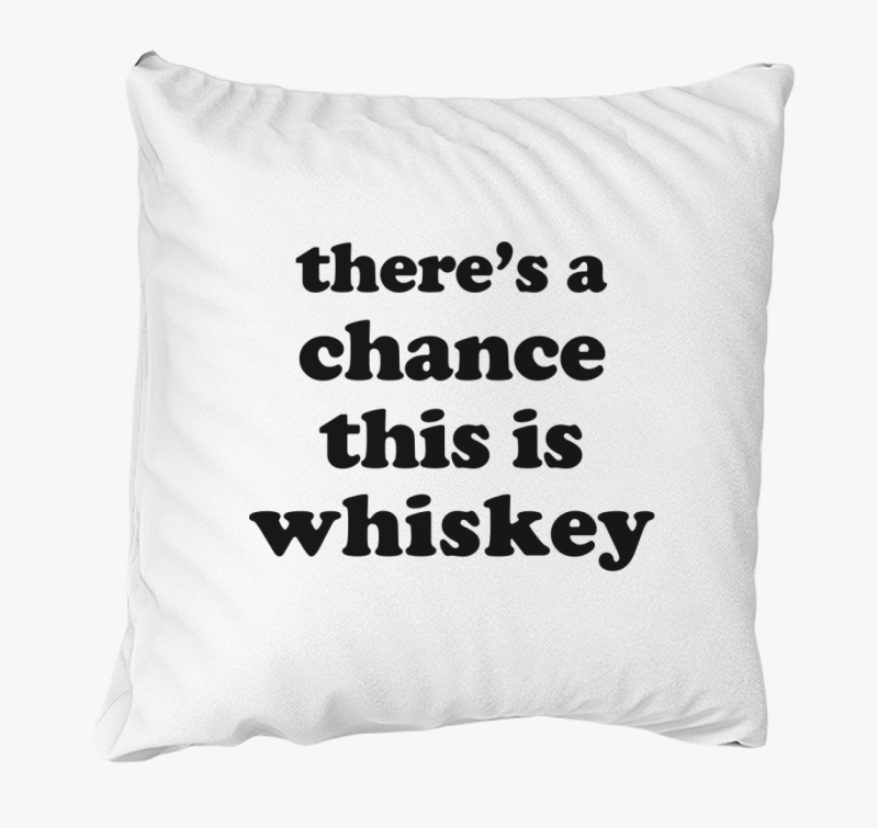 Whiskey chance párna