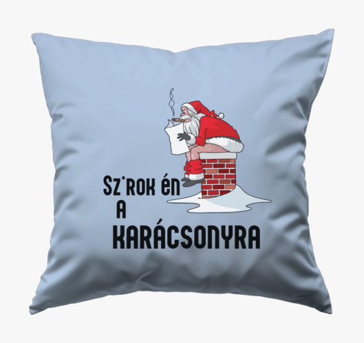 Sz*rok én a karácsonyra párna...