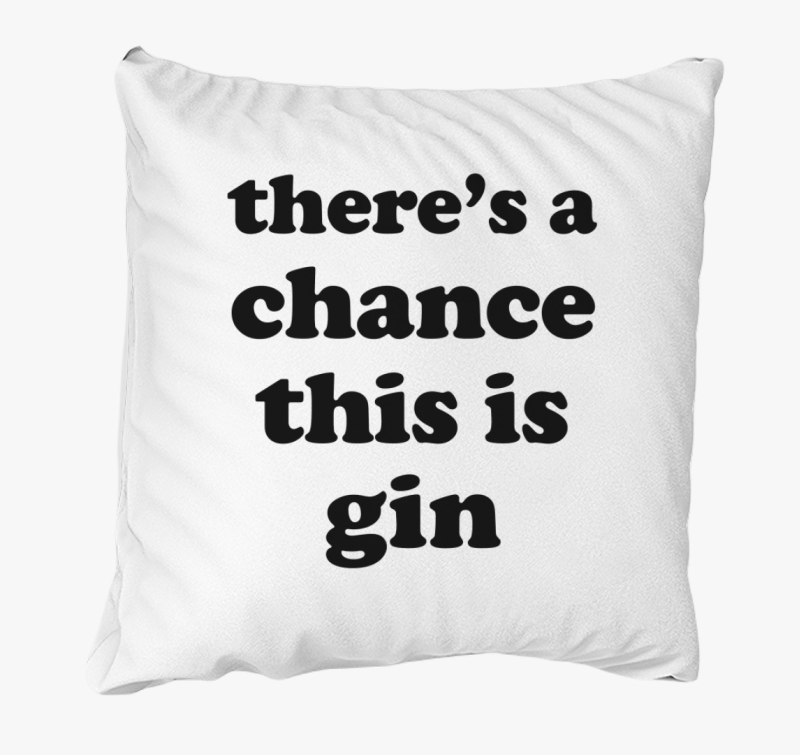 Gin chance párna