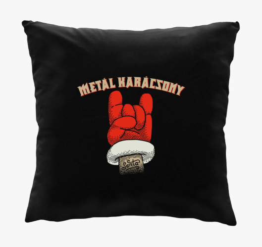 Metál karácsony párna