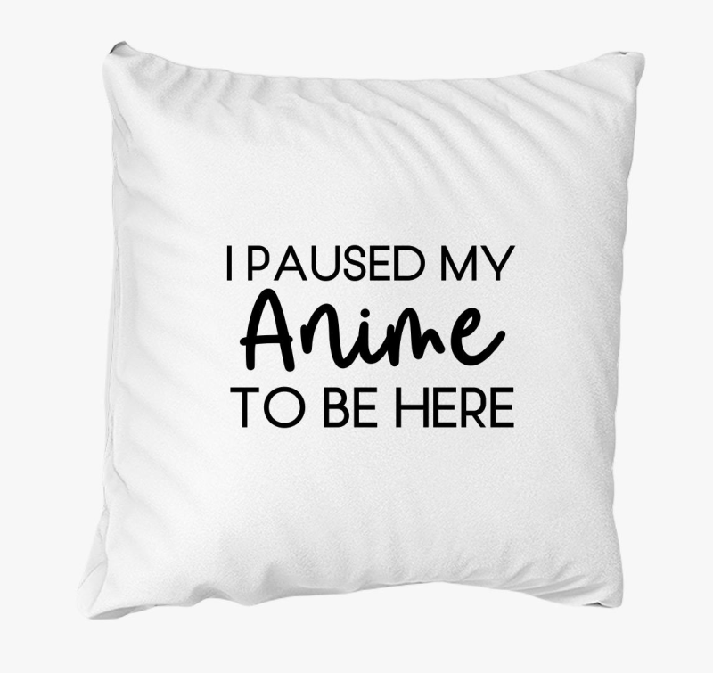 Anime paused párna